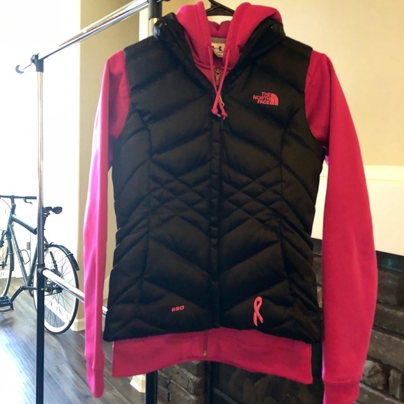 Under Armour Women’s Sm Pink Full-Zip Hoodie - Picture 3 of 4